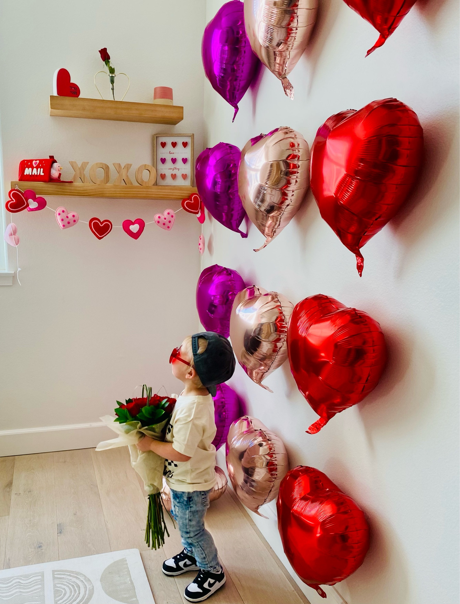 Jack loved taking pictures yesterday and showing off the new playroom! I love Valentine’s Day and making it special for everyone!   #Valentine’s Day

#LTKhome #LTKSeasonal #LTKkids