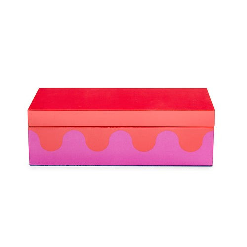 Small Ripple Lacquer Box | Jonathan Adler