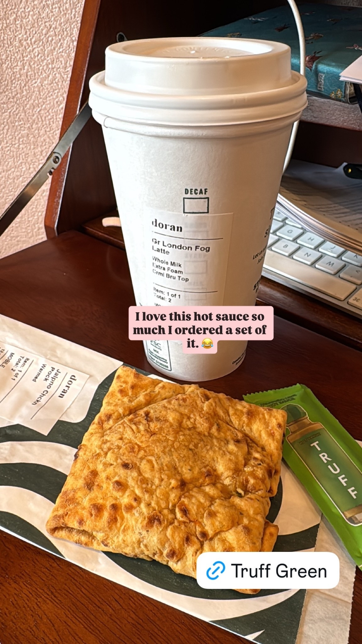 I love this hot sauce so much I ordered a set of it. 😂