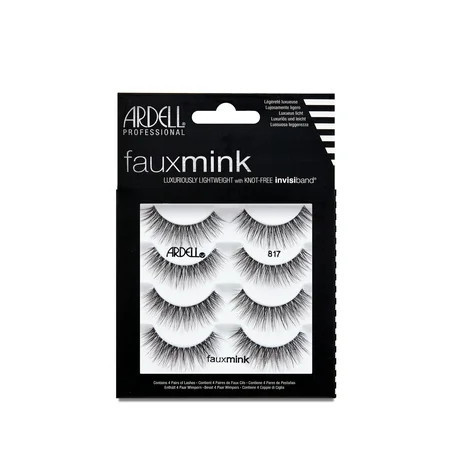 Ardell Faux Mink Wispies Black False Eyelashes 817 4 Pairs | Walmart (US)
