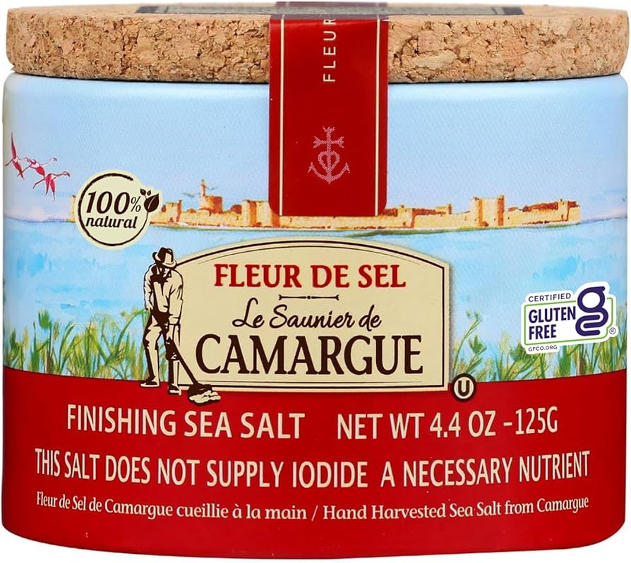 Le Saunier De Camargue | French Fleur Del Sel | Finishing Sea Salt, 4.4 oz | Amazon (US)