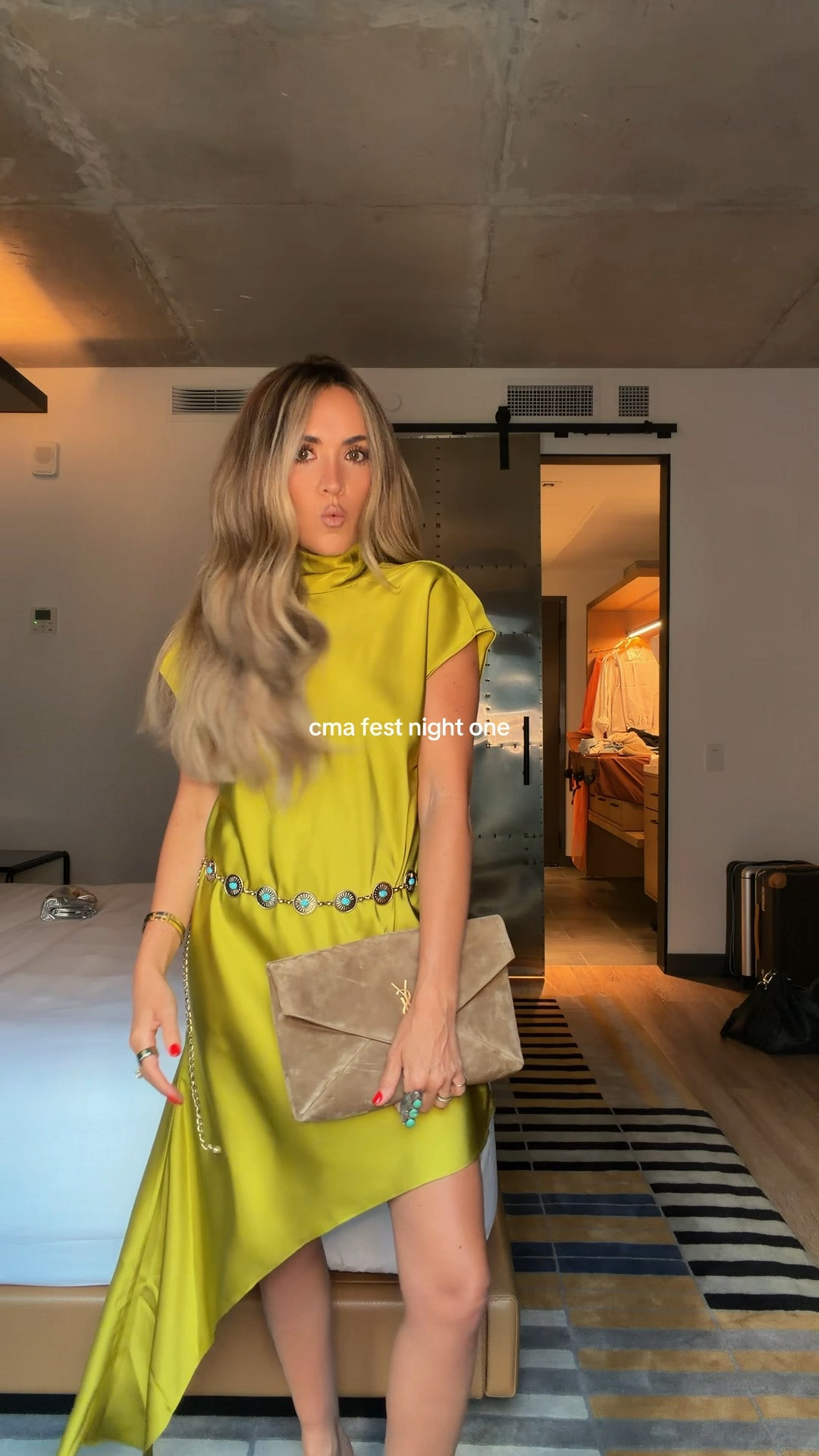 What I wore night one of CMA fest! @Revolve xs in dress