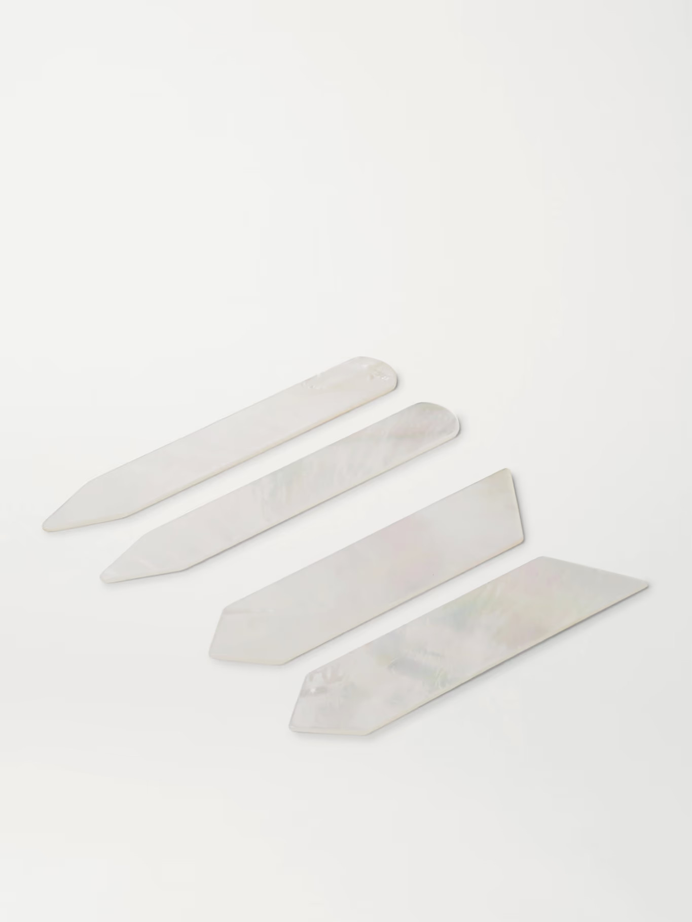 Set of Two Pairs of Mother-of-Pearl Collar Stays | Mr Porter (US & CA)
