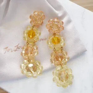 For Love & Lemons Bouquet Beaded Earrings | Poshmark