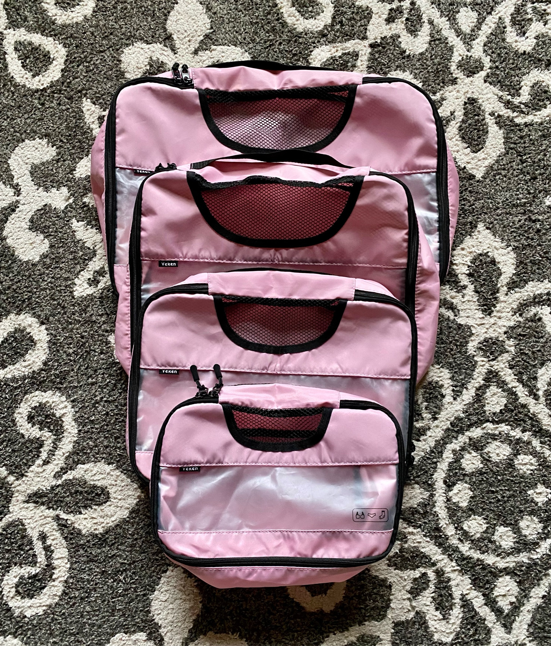 🧳 PACKING CUBES 🧳
- Great for keeping clothes, socks, underwear, etc. organized
- Great way to save space in your suitcase
- Try rolling your clothes instead of folding them to give you more room

#LTKtravel #LTKunder50