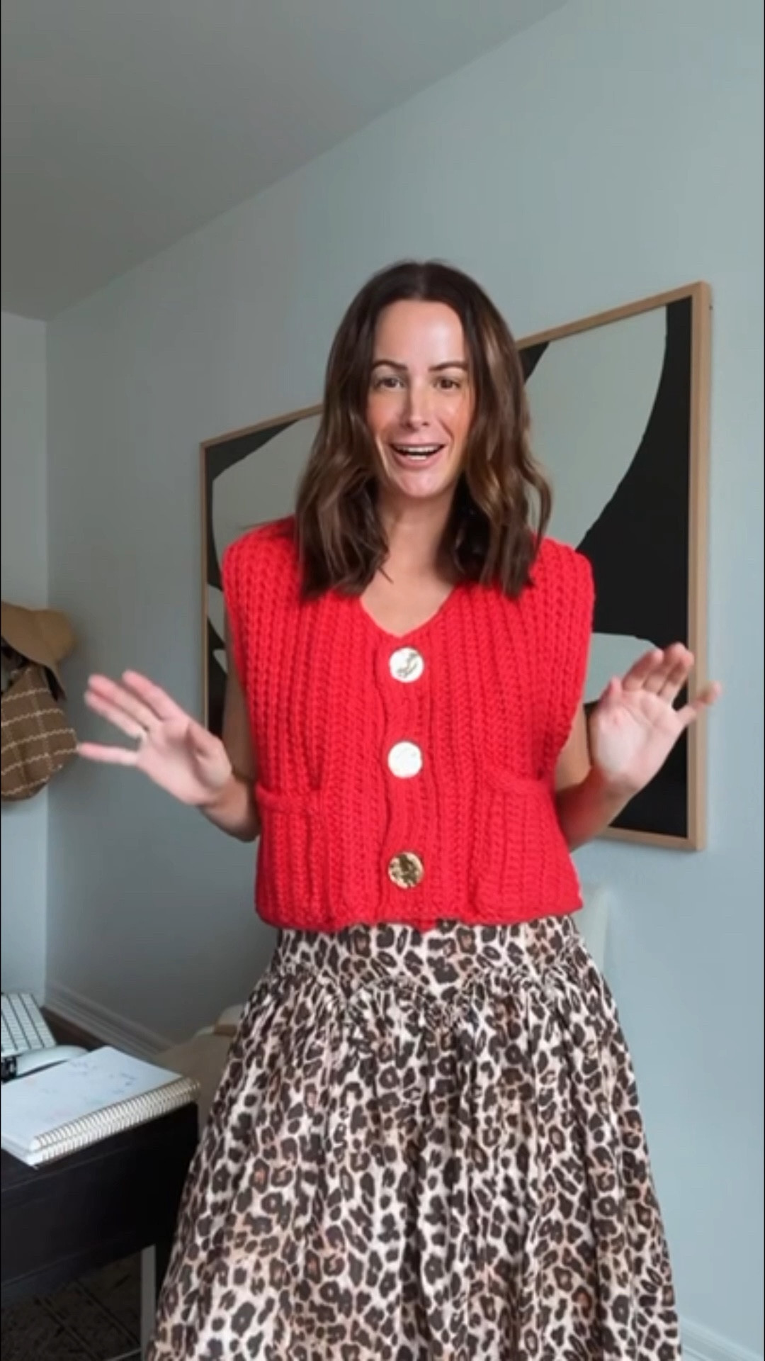 This cute, cropped sweater vest is such a fun find! I have it in red and cream! Love the soft texture and hold buttons! 

#LTKootd #LTKgrwm #LTKTall