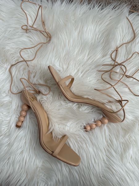 Gorgeous lace up sandals from Revolve! These would be perfect for a date night! 

#LTKSeasonal #LTKstyletip #LTKFind