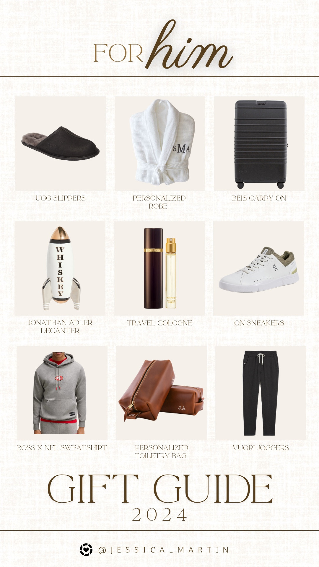 Gift guide for him 💘


Husband, boyfriend, dad, brother, best friend, Christmas, holidays, presents, shopping 

#LTKHoliday #LTKGiftGuide #LTKSeasonal
