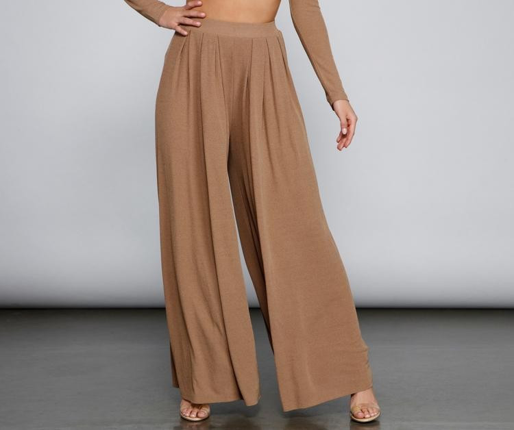 Make It Bold High Waist Palazzo Pants | Windsor Stores