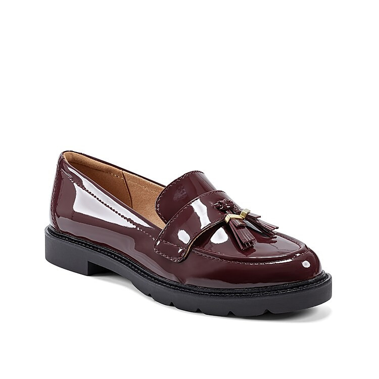Rockport Kacey Loafer | Women's | Maroon | Size 10 | Loafers | Block | DSW
