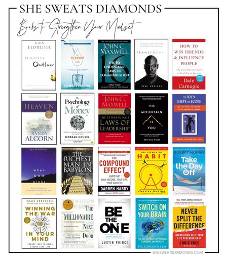 As the new year approaches, a new mindset is needed if we’re going to accomplish anything.

Here are my favorite books, which make great gifts for your boss, entrepreneur, friend, loved one in your life!

#LTKfindsunder100 #LTKfindsunder50 #LTKGiftGuide