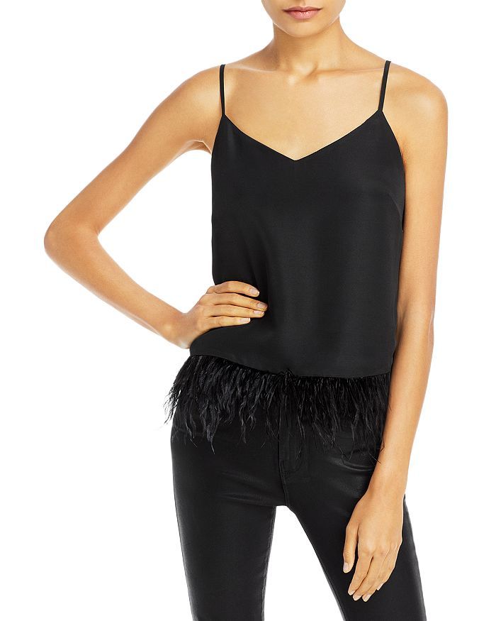 Feather Trim Camisole - 100% Exclusive | Bloomingdale's (US)
