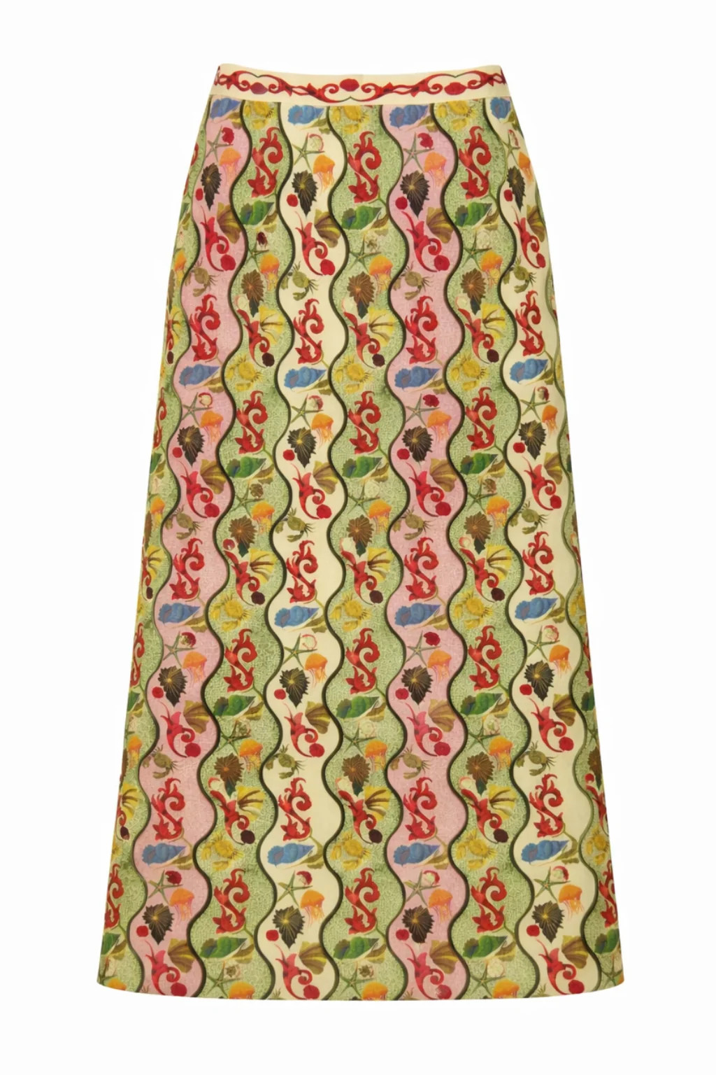 Dillon Multi Shell Midi Skirt | Anna Cate Collection
