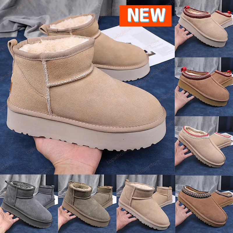 Australia Designer snow boots women Tasman slippers platform Boot tazz slide mustard seed ultra m... | DHGate