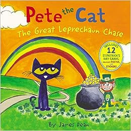 Pete the Cat: The Great Leprechaun Chase: Includes 12 St. Patrick's Day Cards, Fold-Out Poster, a... | Amazon (US)