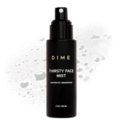 DIME Beauty Thirsty Face Mist Hydrating Setting Spray For Makeup With Sea Moss Electrolytes Antioxidants Glass Skin Primer And Blue Light Protection Make Up Setting Spray for Face 2 oz / 60 ml | Amazon (US)