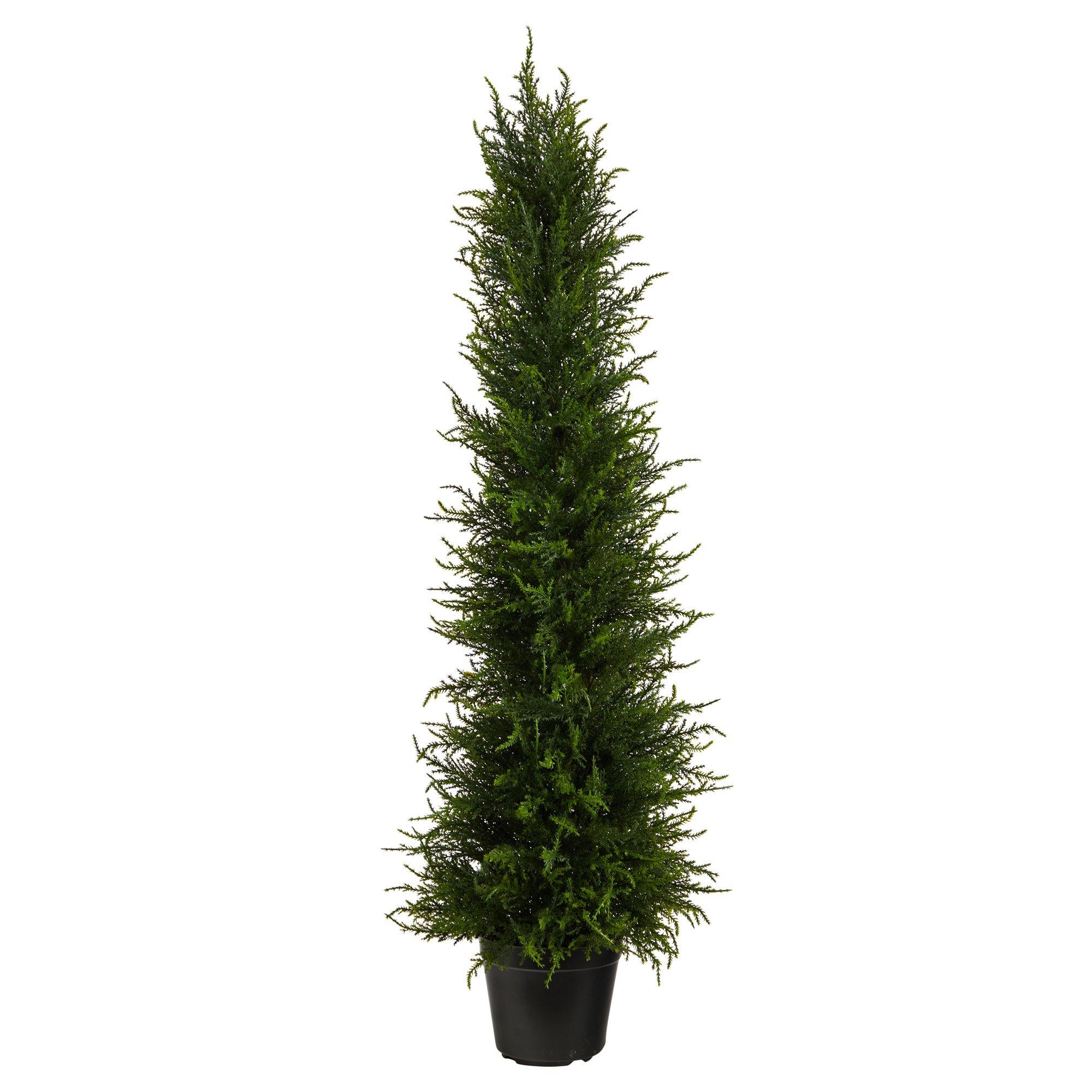 3.5’ Cypress Artificial Tree UV Resistant (Indoor/Outdoor) | Nearly Natural | Nearly Natural