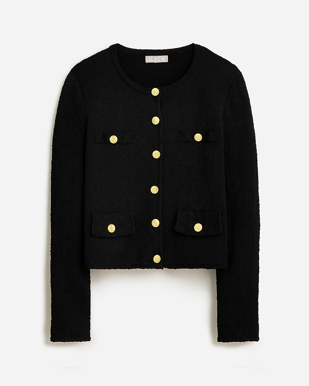 Cropped lady jacket in textured bouclé | J. Crew US