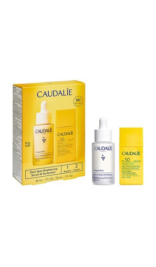 CAUDALIE Vinoperfect Dark Spot Brightening Serum & Sunscreen SPF 50 Set in Beauty: NA. | Revolve Clothing (Global)