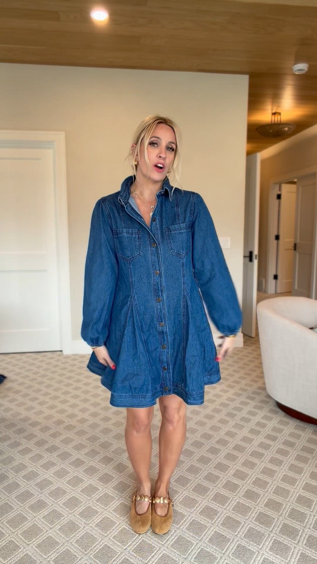 This is what I got! One of my favorite denim dresses every year! Size M

#LTKdayinmylife #LTKmomlife #LTKootd
