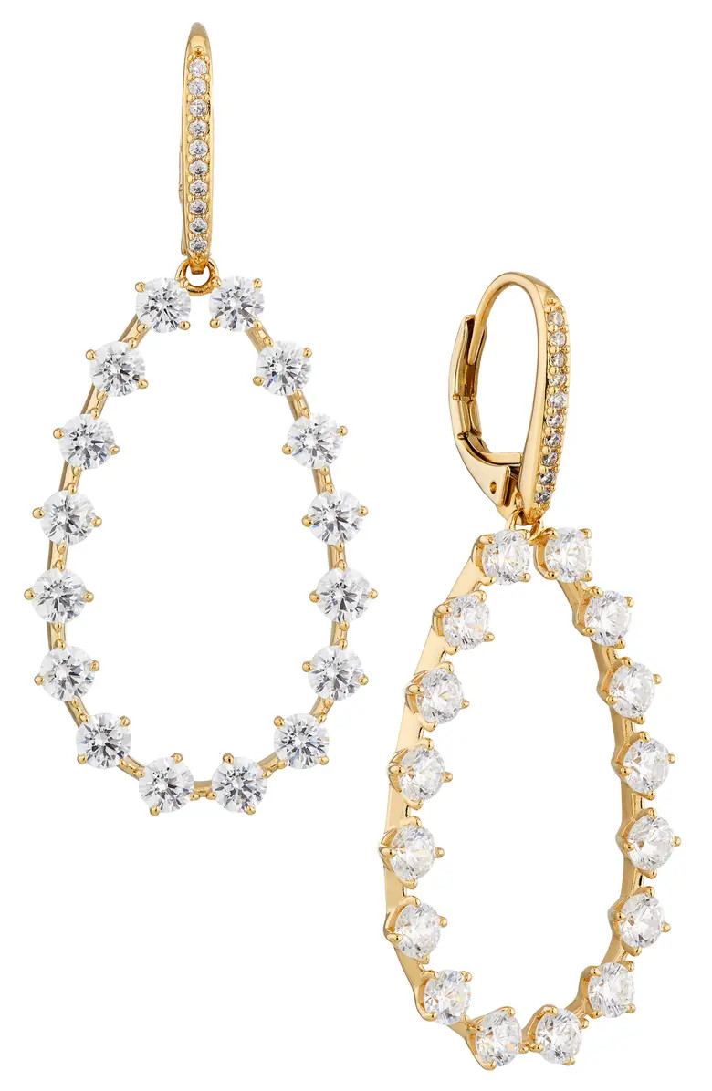 Nadri Cubic Zirconia Teardrop Earrings | Nordstrom | Nordstrom