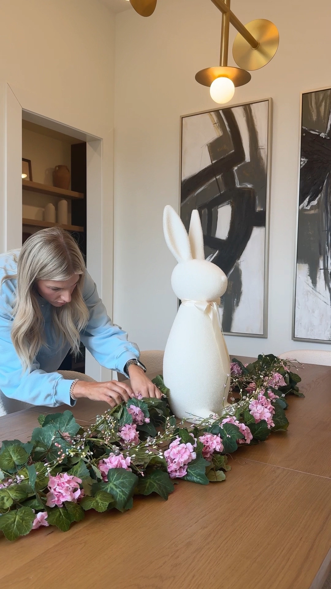 Decorate my house for Easter! Walmart Easter decor 