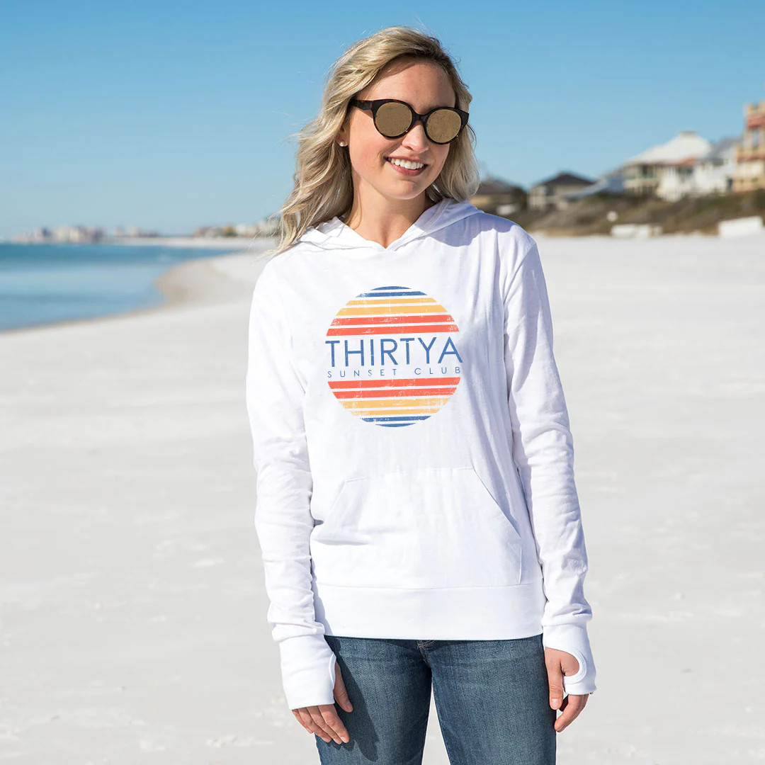 ThirtyA Sunset Club Recycled Hoodie | 30A Gear