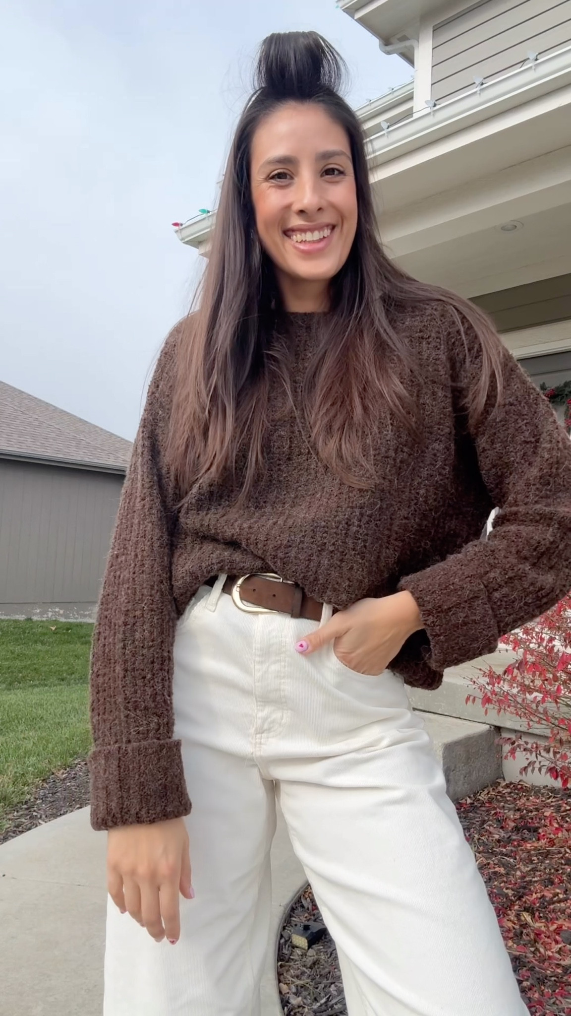 What I wore to Thanksgiving as a 35 yo mom of 3 (everything is from @target)

#LTKFindsUnder50 #LTKTall #LTKootd