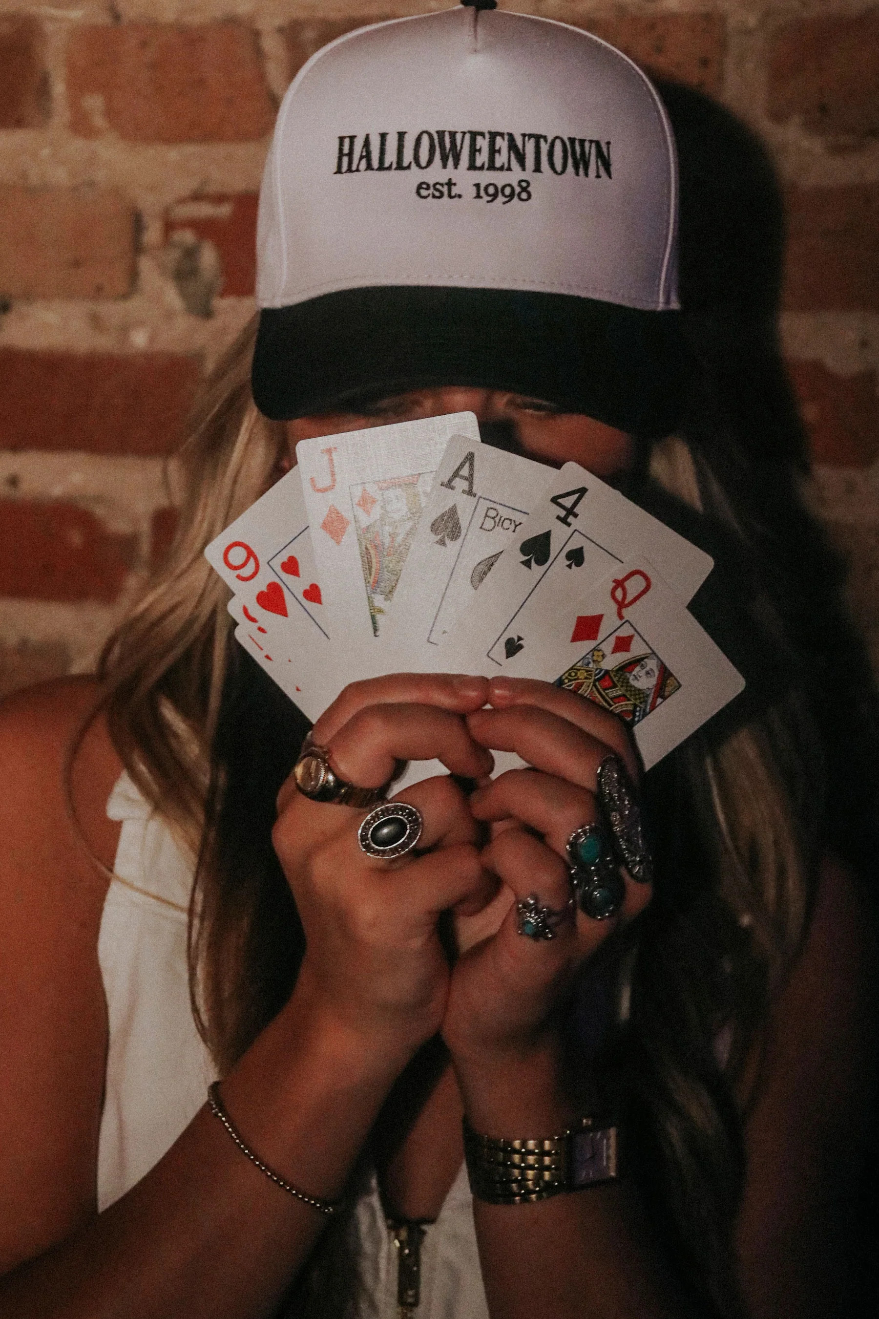 charlie southern: halloweentown trucker hat | RIFFRAFF