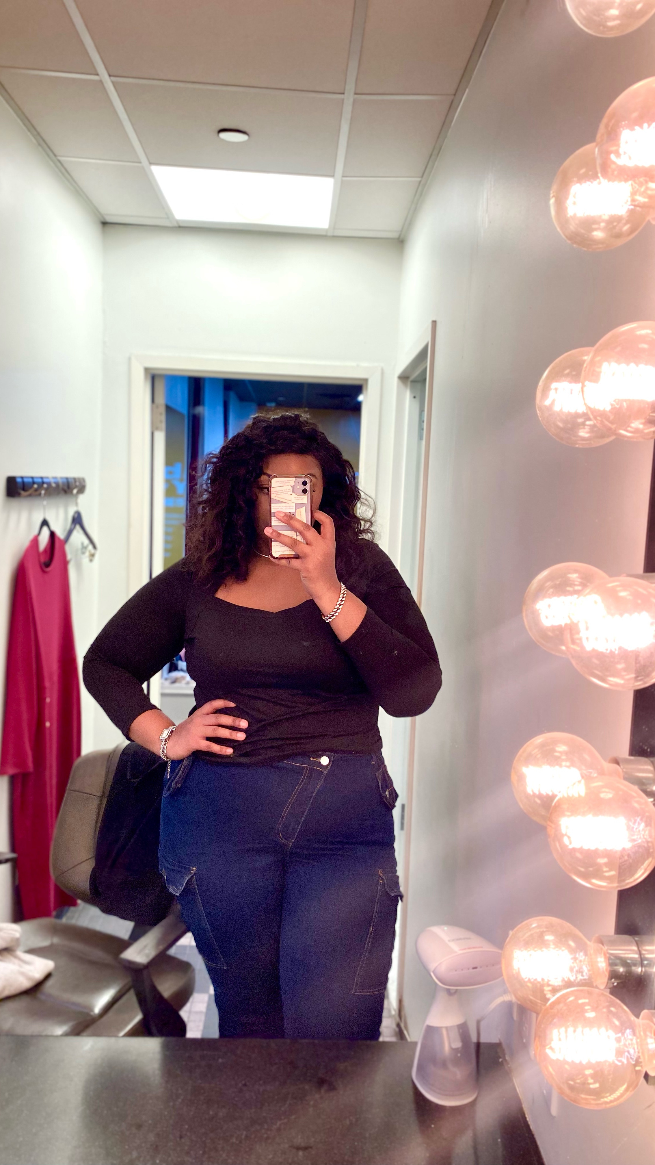 Had a gif to model on Fox5 news on NY. This was my outfit. Something cute and comfy for my commute on the train. 

The shirt is a 2X
The jeans are a 3X

#LTKTravel #LTKPlusSize #LTKStyleTip