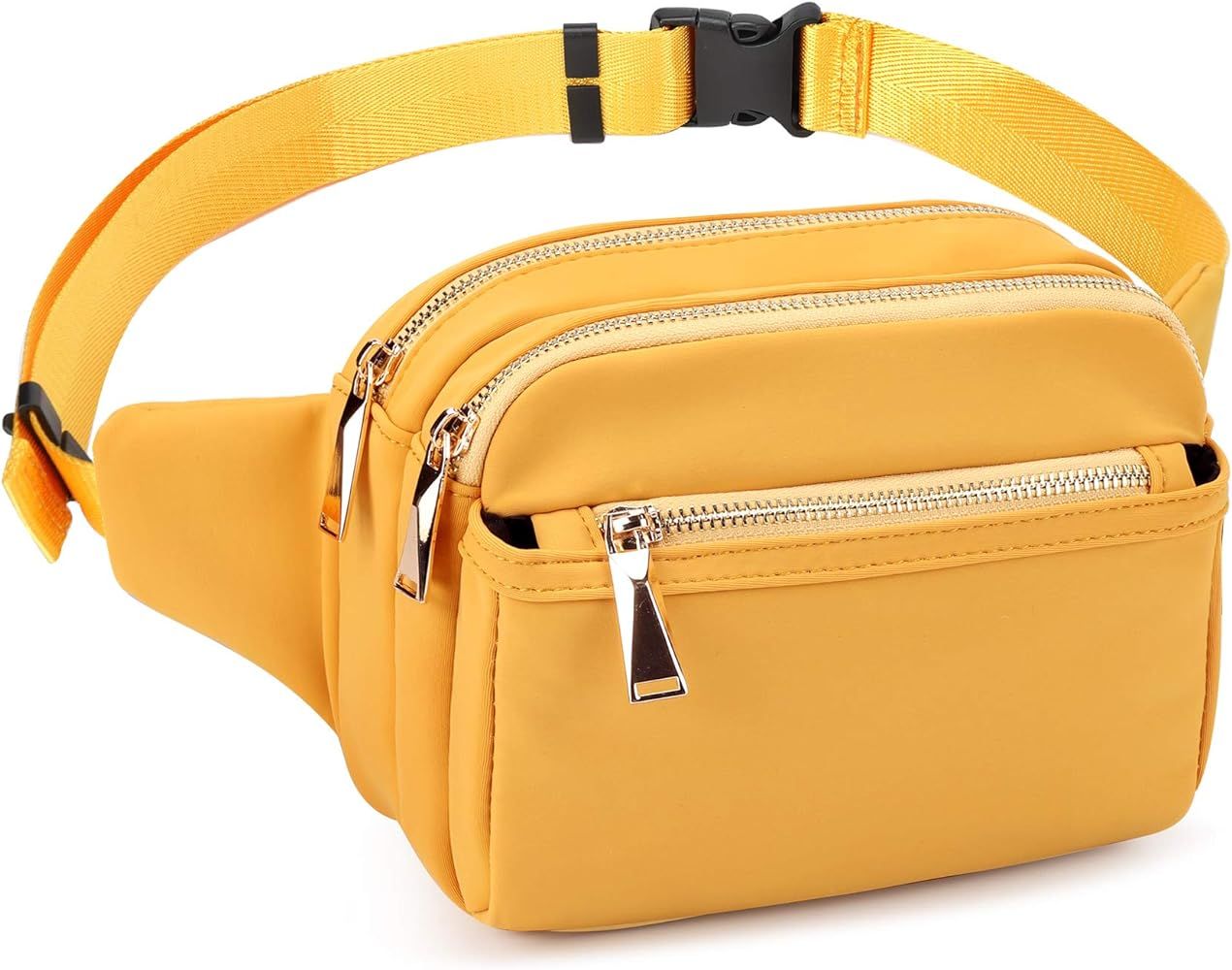 ZORFIN Fanny Packs for Women Men Fashion Waist Pack Bag Multi-Pockets Large Capacity Hip Bum Bag ... | Amazon (US)