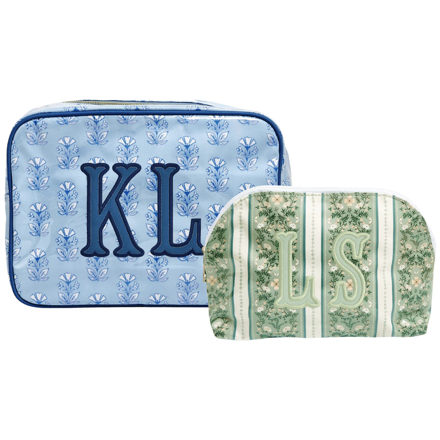 Clear Coated Pouch - Appliqué | Sprinkled With Pink
