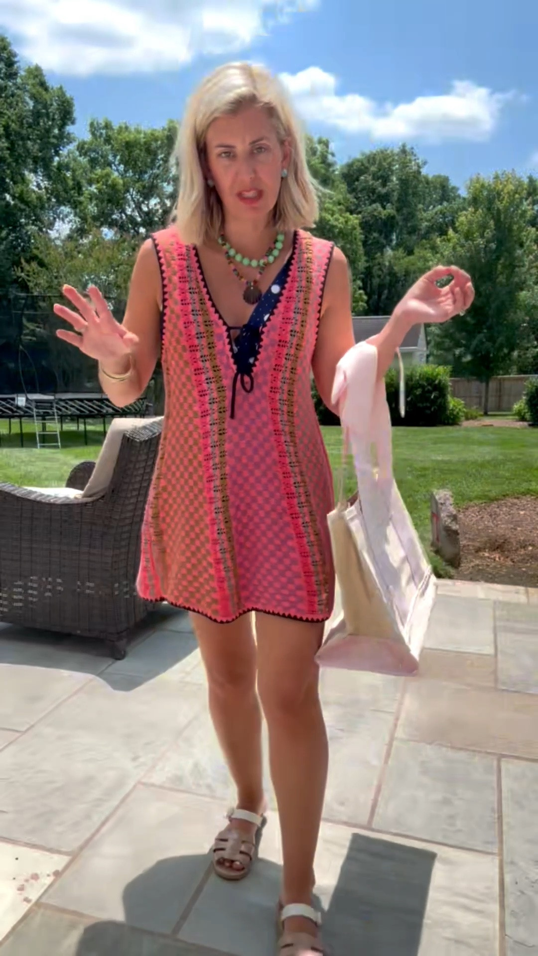 Cutest new coverup dress ever!! Yall I’m obsessed!! I’m in xs dress, small swimsuit and 7/8 jelly.

#LTKdayinmylife #LTKSeasonal #LTKSwim