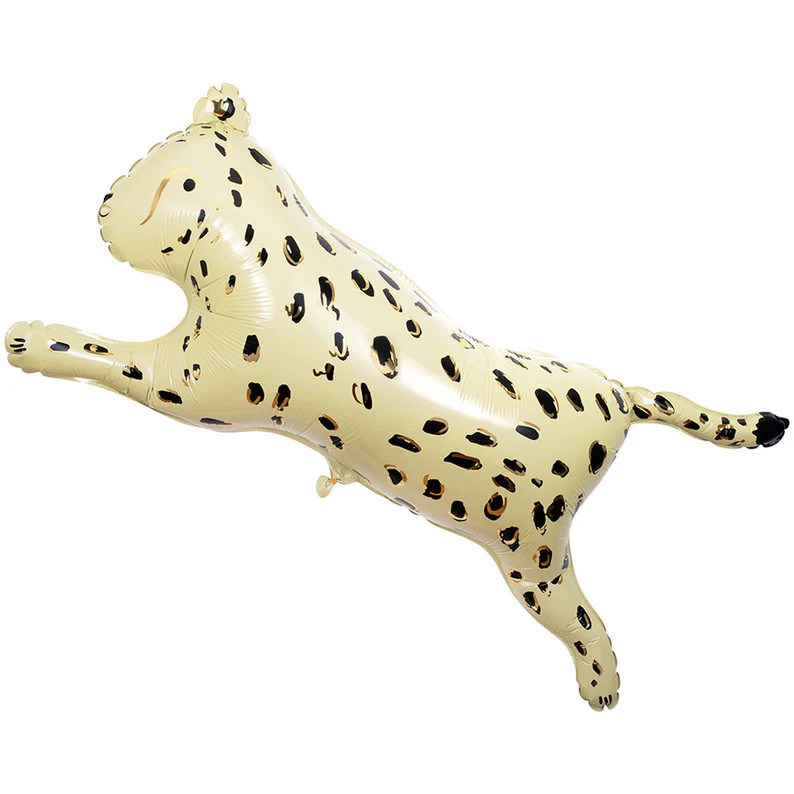 Cheetah Foil Balloon, Animal Balloon, Animal Party Decorations, Animal Birthday Decorations, Anim... | Etsy (US)