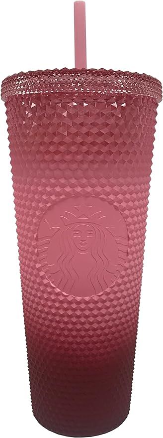 Starbucks Pink Gradient Studded Tumbler Fall Winter Holiday 2022 (24 oz - Venti) | Amazon (US)
