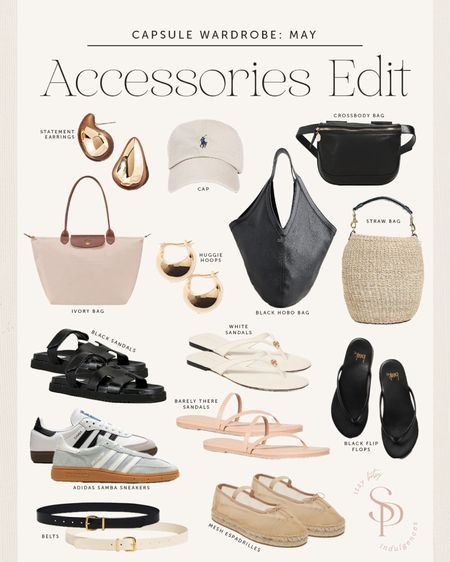 Accessories from May’s capsule wardrobe 

#LTKover40