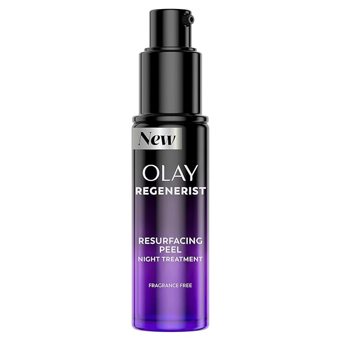 Olay Regenerist Chemical Peel for Face, Overnight Face Peel Mask, Anti-Aging Skin Care, Night Ser... | Amazon (US)