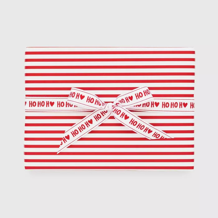 Red with White Stripe Gift Wrap, Single Roll - Sugar Paper™ | Target