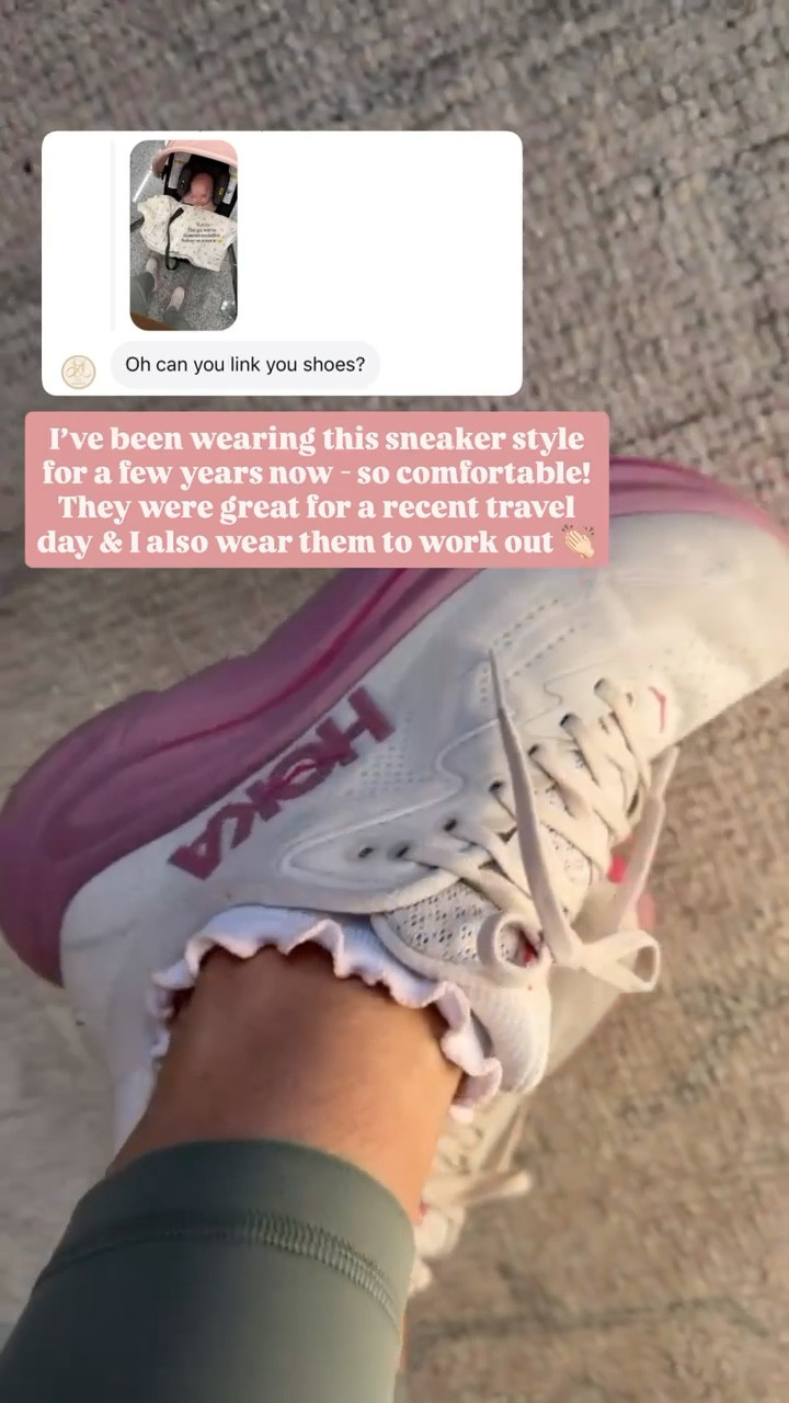 I have loved these Hokas! Super comfortable & love this colorway! Adding my ruffle socks for a fun touch! 

Loverly Grey, hokas, ruffle socks, tennis shoes, sneakers 

#LTKActive