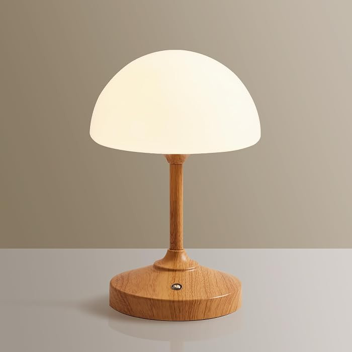 Mushroom Lamp Cordless Lamp Table Lamp,Outdoor Waterproof Shower Lamps,5000mAh Rechargeble Batter... | Amazon (US)