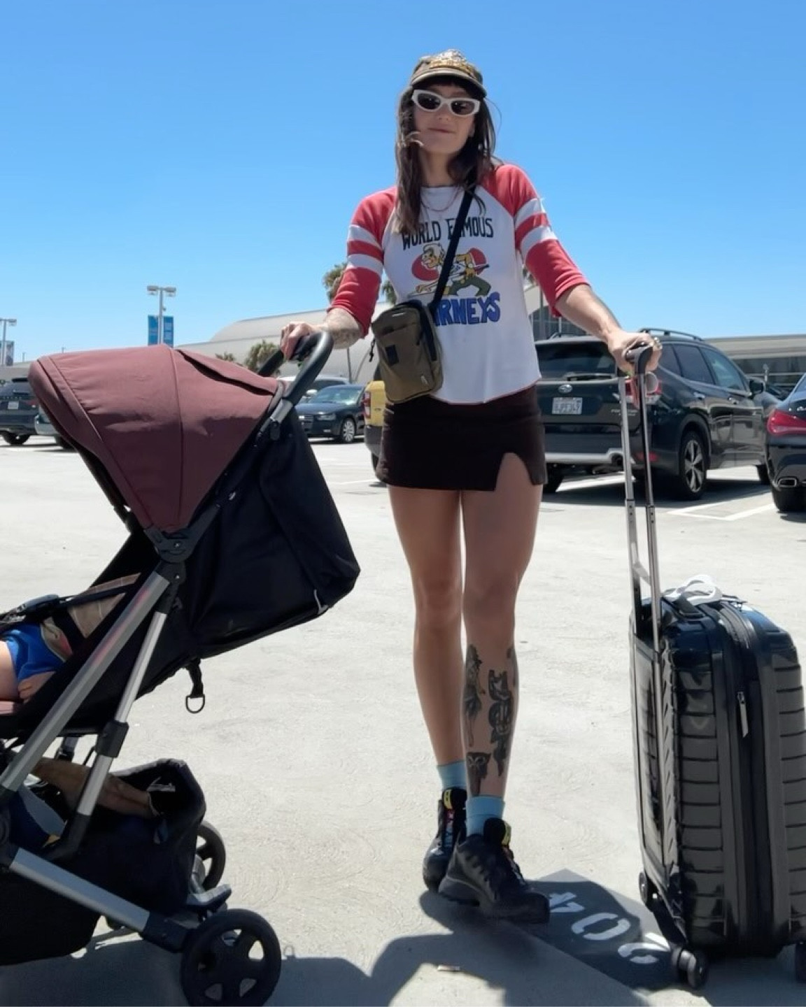 traveling with a toddler is an Olympic sport and all parents doing it solo deserve a gold medal  and a consensual kiss on the forehead 💅 #myootd