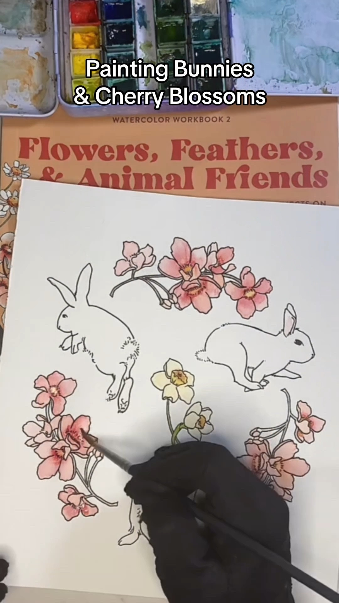 Watercolor Workbook 2 provides step by step instructions for learning tô watercolor paint. From color mixing to techniques to styles, this book gives you everything but paint and brush. Here I’ve done some bunnies for #Easter #watercolor #paint #painting #watercolorpainting #lessons #tutorial #timelapse #bunny #cherryblossom #art #artist

#LTKHome #LTKFindsUnder50 #LTKGiftGuide