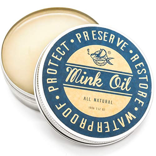 SALTY FISH Mink Oil for Leather Boots, Leather Conditioner Cleaner Waterproof Soften and Restore | Amazon (US)