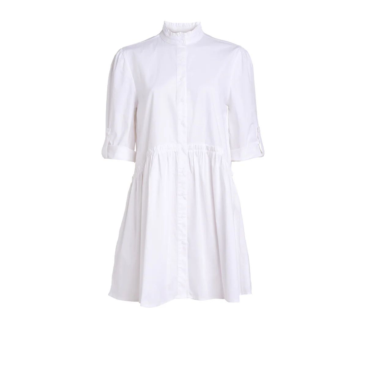 Cammie Ruffle Shirt Dress | TAYLOR TILLMAN NY