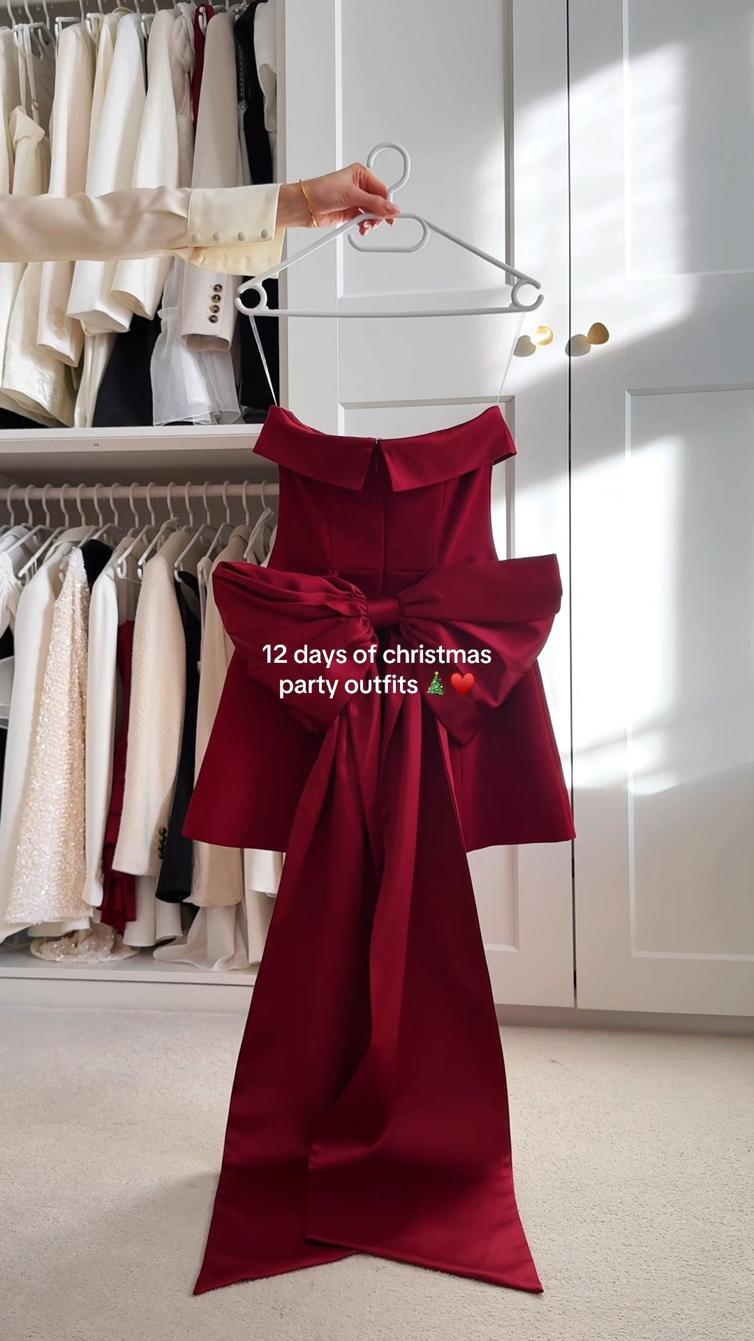 12 days of christmas party outfits 🎄♥️

Day 1 - the little red bow dress of my dreams 🥹♥️ YES or NO?

This dress would be perfect for a christmas party, festive brunch, romantic date night, birthday dinner, thanksgiving, cocktails with the girls, family gathering, holiday occasion…🍸

#bowdress #reddress #christmasparty #occasionwear #holidaydress #elegantstyle #eveningdress #femininestyle #outfitinspiration #romanticdress #holidayoutfit #minidress #festivewear #christmasdress #partydress #winterfashion

#LTKCyberWeek #LTKSeasonal #LTKHoliday