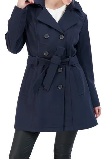 Softshell Double Breasted Trench | Nordstrom Rack