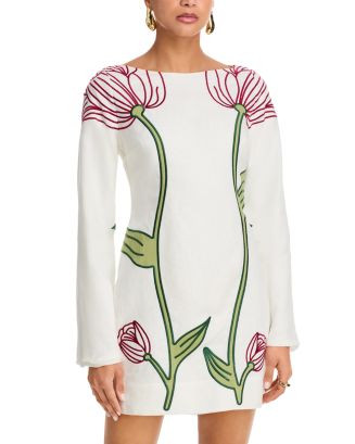 Long Sleeve Mini Dress | Bloomingdale's (US)