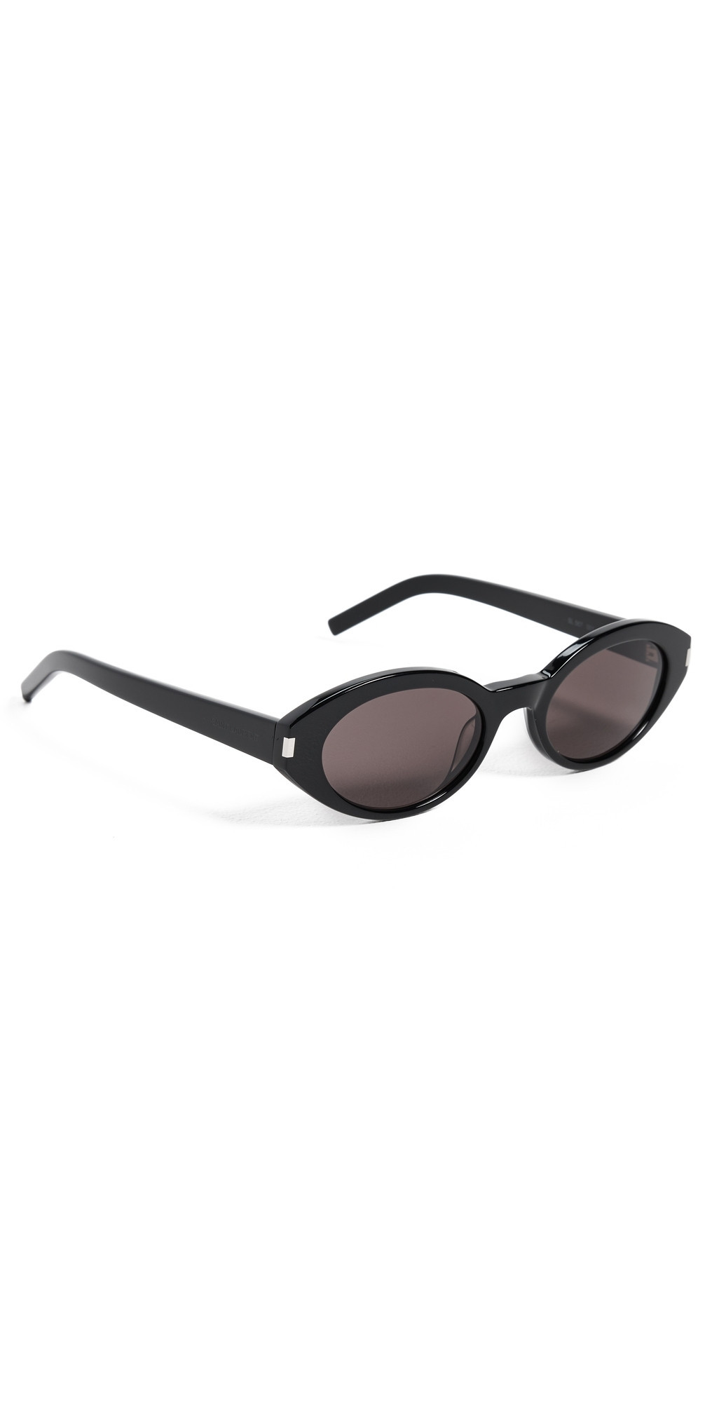 Saint Laurent Round Sunglasses Black-Black-Black One Size | Shopbop