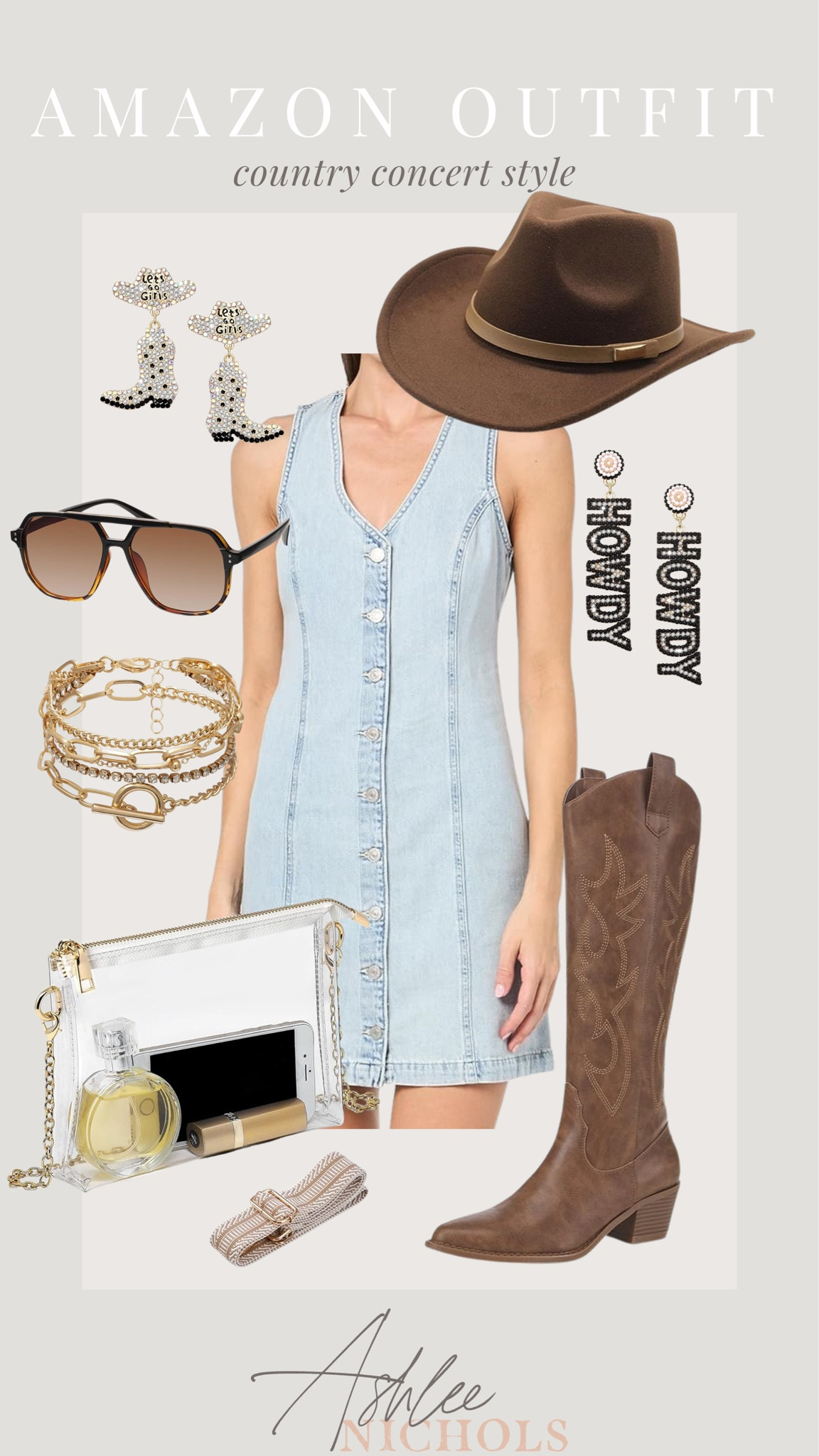 Amazon styled outfit country concert! This outfit is all on Amazon and would be perfect for any country concert!

Country concert outfit, amazon finds, amazon fashion, style, amazon accessories

#LTKfindsunder100 #LTKSeasonal #LTKfindsunder50