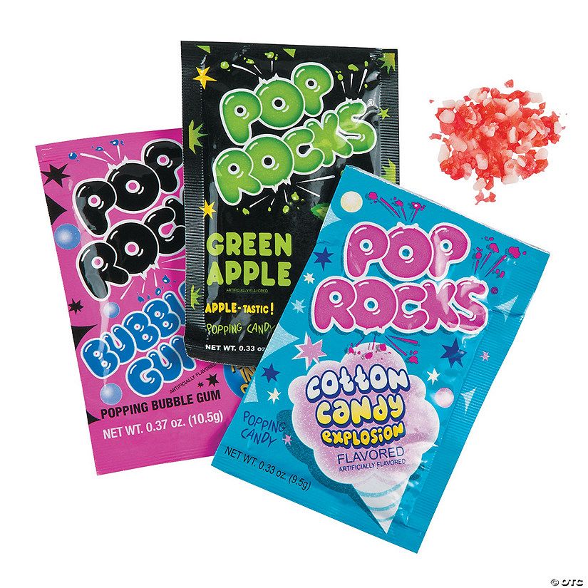 4 oz. Pop Rocks® Fun Assorted Flavors Candy - 12 Pc. | Oriental Trading Company